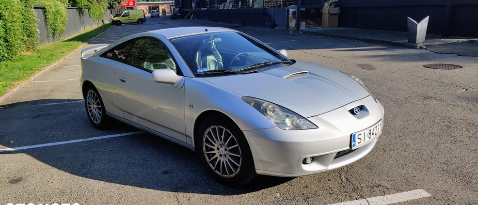 Toyota Celica cena 18000 przebieg: 299500, rok produkcji 2000 z Katowice małe 29